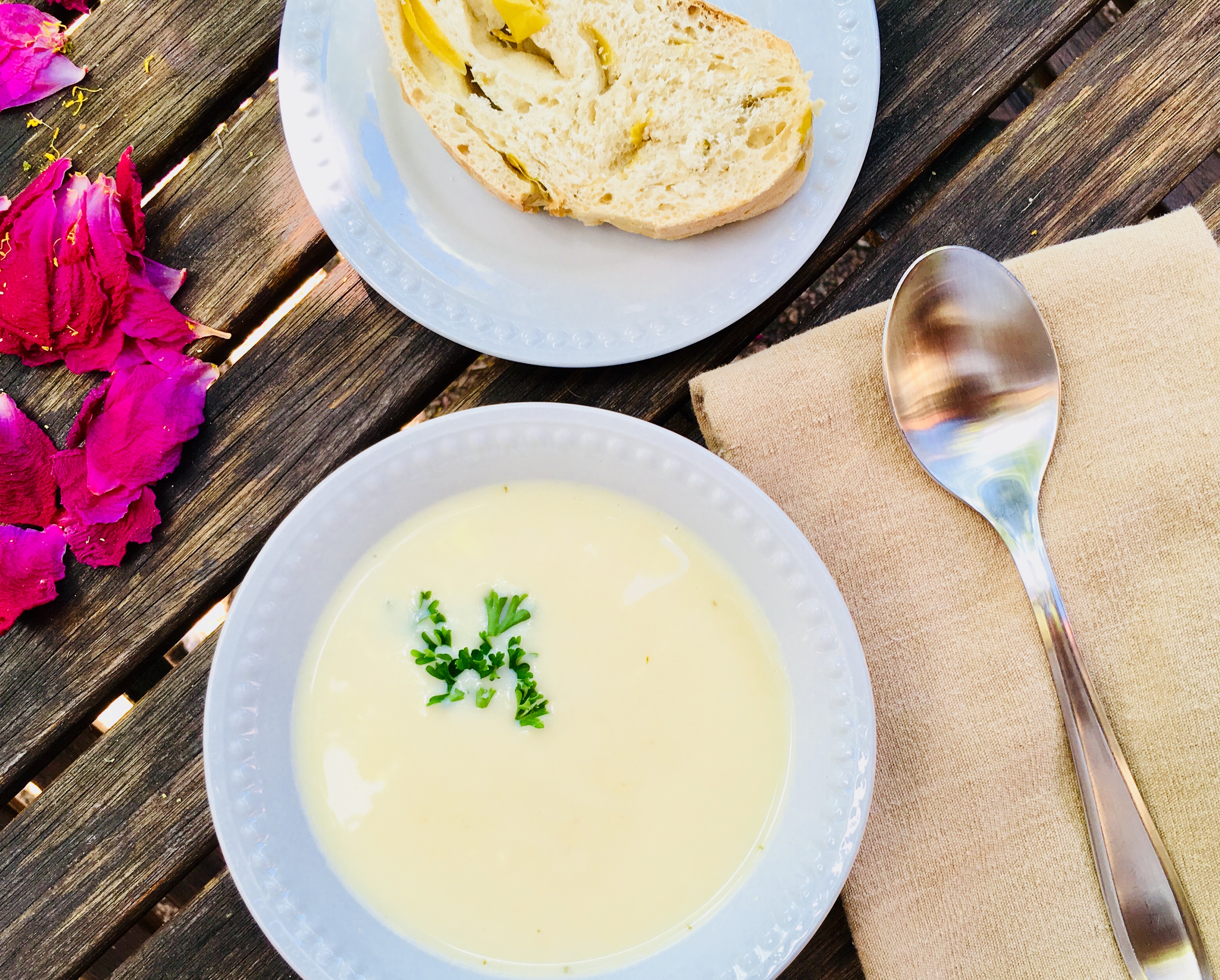 Spargelcreamsuppe (Asparagus Cream Soup)